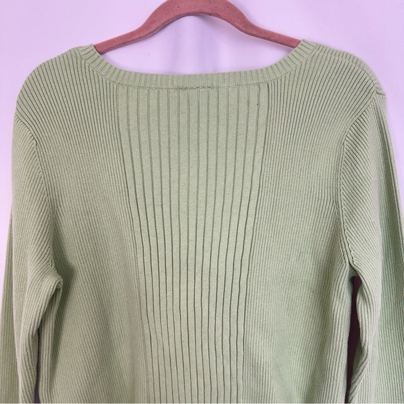 Fashion Bug Sweater Round Neck Long Sleeve Pullover Womens Size 22/24‎ Green - Picture 8 of 10